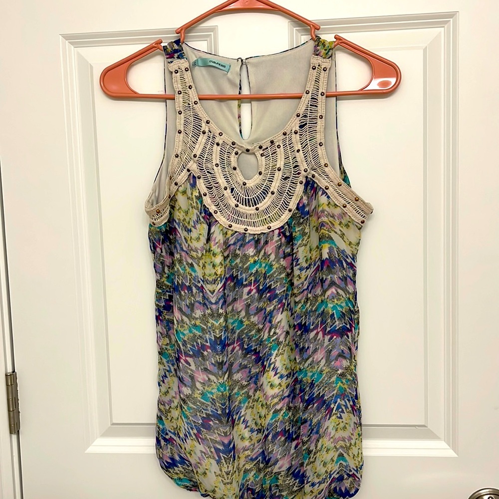 Maurice’s tank top